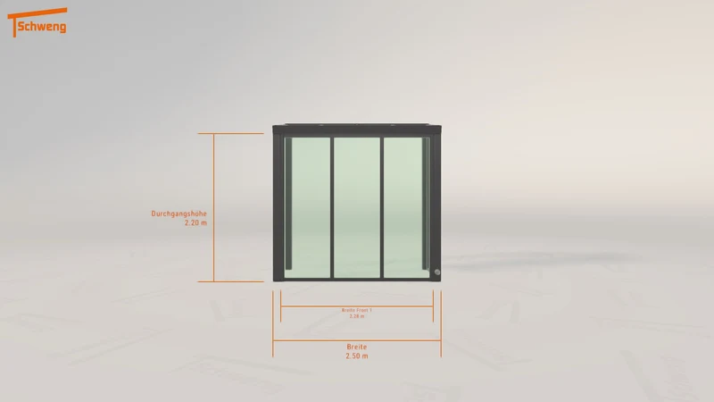 #DE Schweng Terrassenüberdachung S350 (ID w3p5jz)