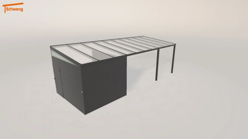 #DE Schweng Pultdachcarport S350 (ID bk7vdq) #MTG