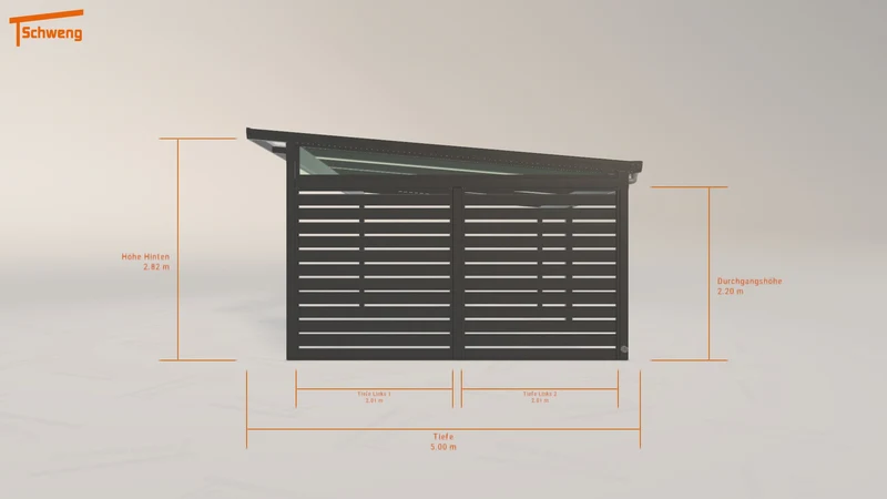 #DE Schweng Pultdachcarport S400 (ID jjnx5m) #MTG