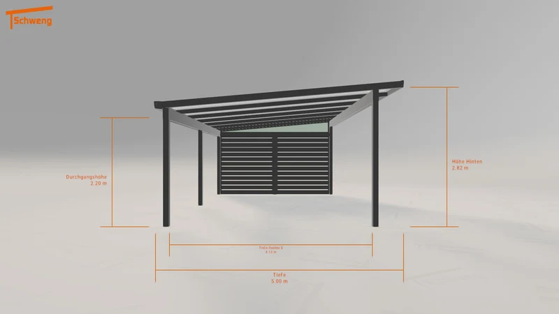 #DE Schweng Pultdachcarport S400 (ID jjnx5m) #MTG
