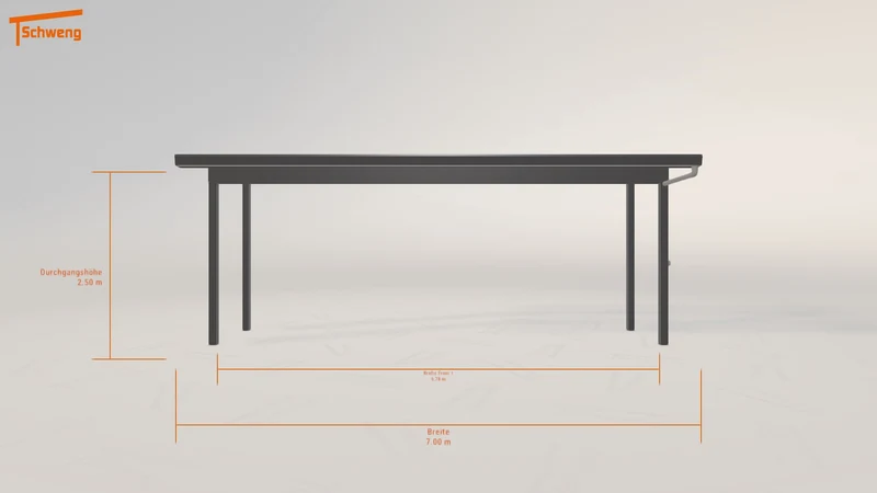 #DE Schweng Pultdachcarport S400 (ID x73bzw) #MTG