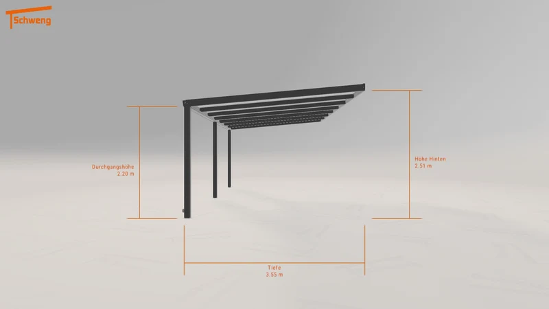 #DE Schweng Terrassenüberdachung S350 (ID 779437)