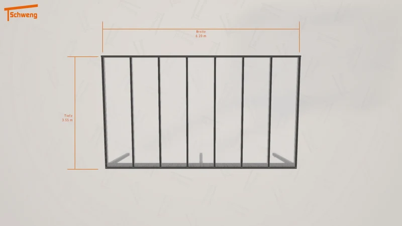 #DE Schweng Terrassenüberdachung S350 (ID 779437)