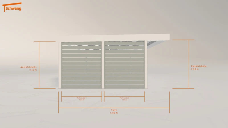 #DE Schweng Flachdachcarport C600 (ID 5mdqrq) #MTG