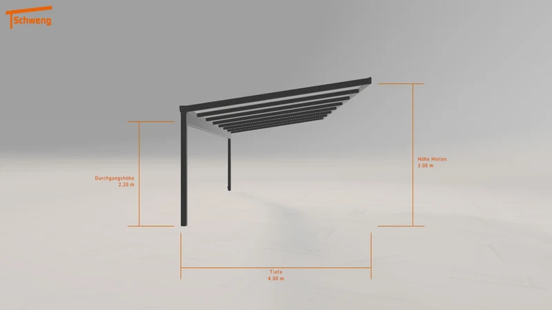 #DE Schweng Terrassenüberdachung S400 (ID pbdbv2)