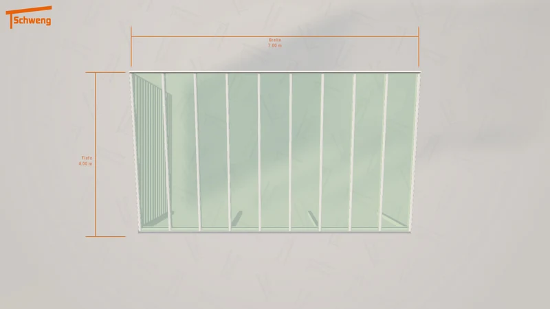 #AT Schweng Terrassenüberdachung S400 (ID qdnpm4)