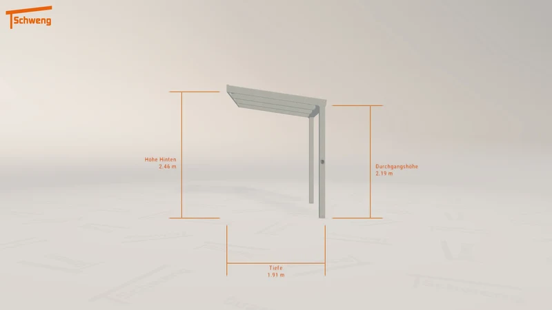 #DE Schweng Terrassenüberdachung S350 (ID mj5z79)