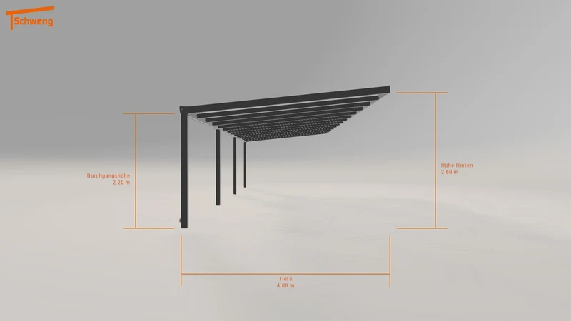 #DE Schweng Terrassenüberdachung S400 (ID 77q8gq)