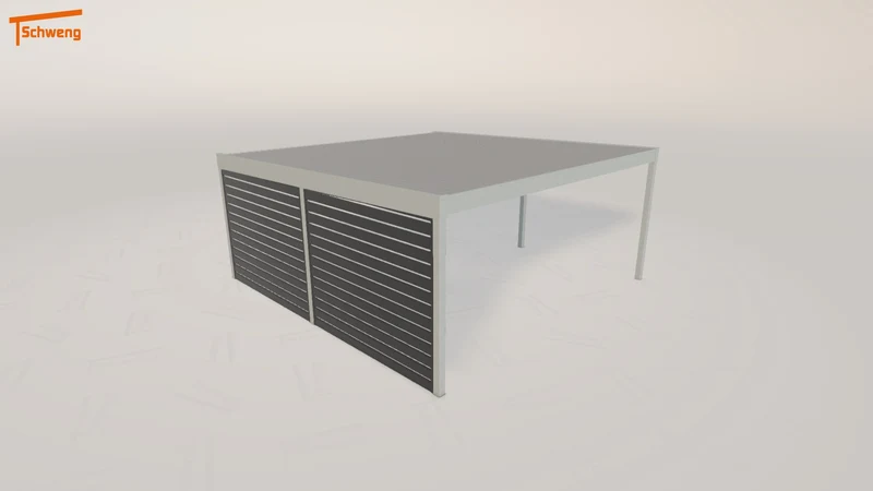 #DE Schweng Flachdachcarport C600 (ID yg8pkz) #MTG