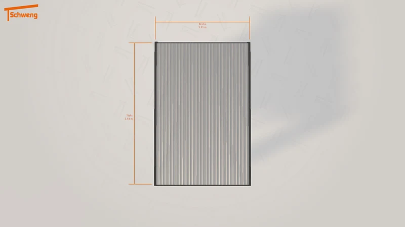#DE Schweng Flachdachcarport C600 (ID 2qkn37) #MTG