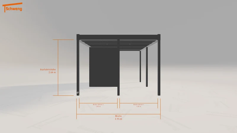 #DE Schweng Flachdachcarport C600 (ID n5n2q3) #MTG