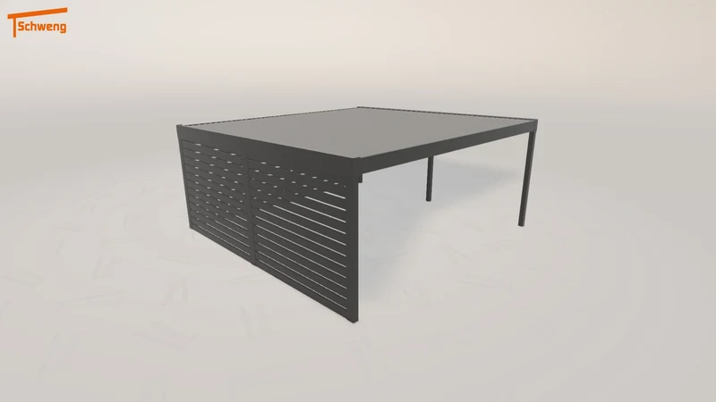#CH Schweng Flachdachcarport C600+ (ID pbdb52) #MTG