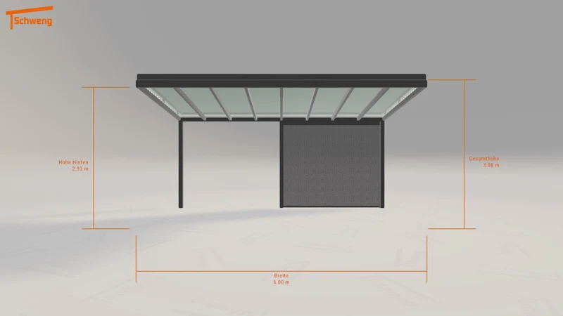 #DE Schweng Terrassenüberdachung S400 (ID w3pqzz)