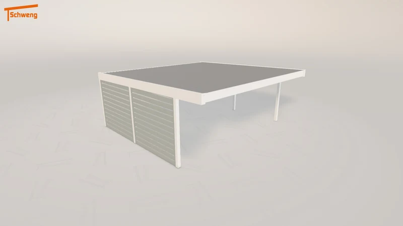#DE Schweng Flachdachcarport C600 (ID 42zdkg) #MTG