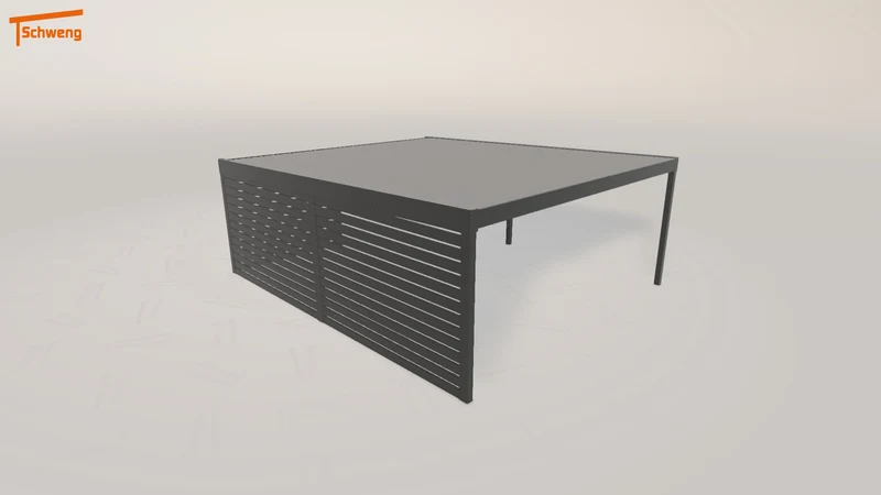 #DE Schweng Flachdachcarport C600 (ID jjz5nq) #MTG