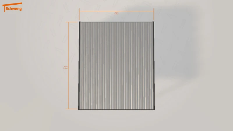 #DE Schweng Flachdachcarport C600 (ID x7xmxy) #MTG
