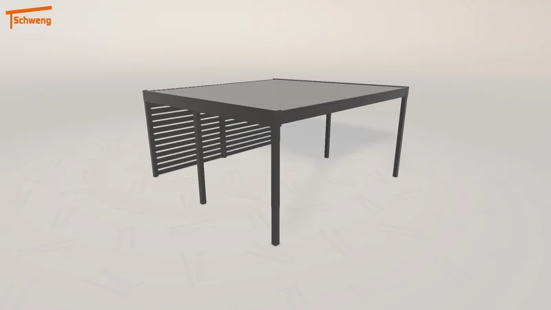 #DE Schweng Flachdachcarport C600 (ID 2qjrjy) #MTG