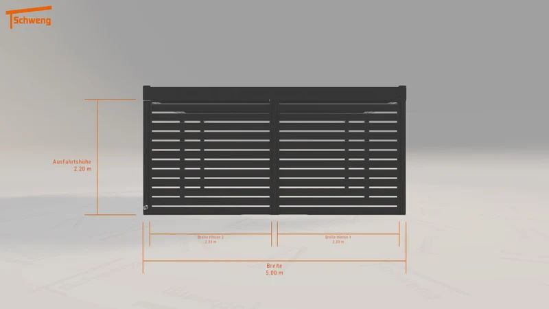 #DE Schweng Flachdachcarport C600 (ID 2qjrjy) #MTG