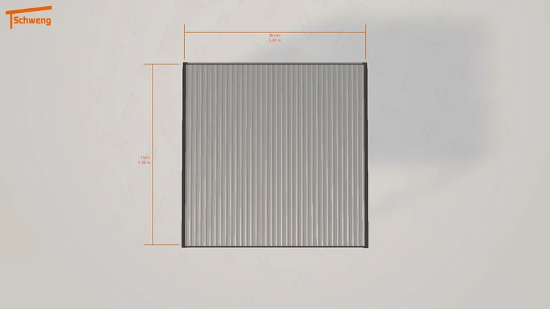 #DE Schweng Flachdachcarport C600 (ID 2qjrjy) #MTG