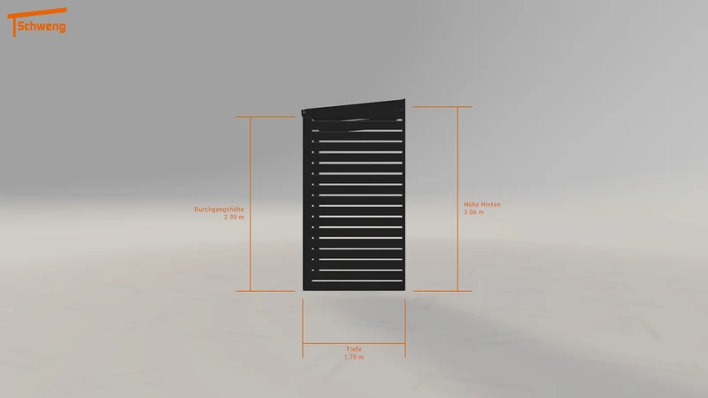 #DE Schweng Terrassenüberdachung S350 (ID mjqdyg)