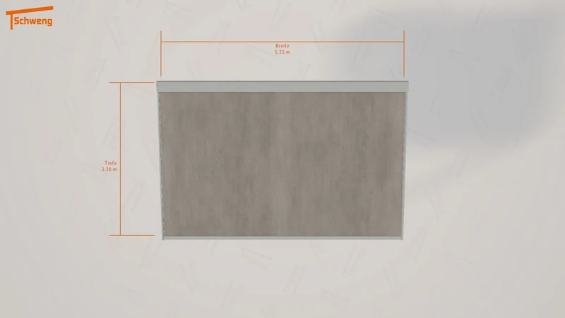 #DE Schweng Terrassenüberdachung S400 (ID w3p5qb)