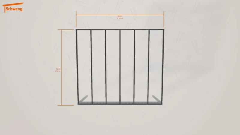 #DE Schweng Terrassenüberdachung S400 (ID k2g2wd)