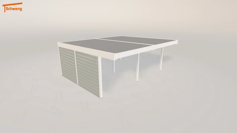 #DE Schweng Flachdachcarport C600 (ID g7zybp) #MTG