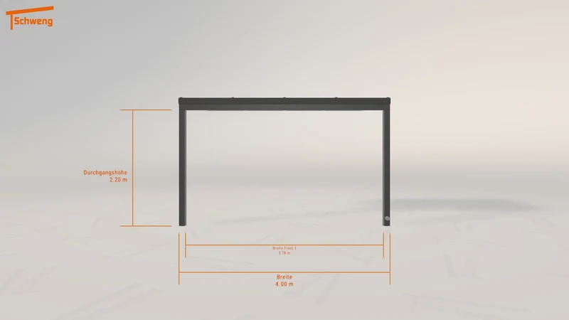 #DE Schweng Terrassenüberdachung S350 (ID dv5pqn)