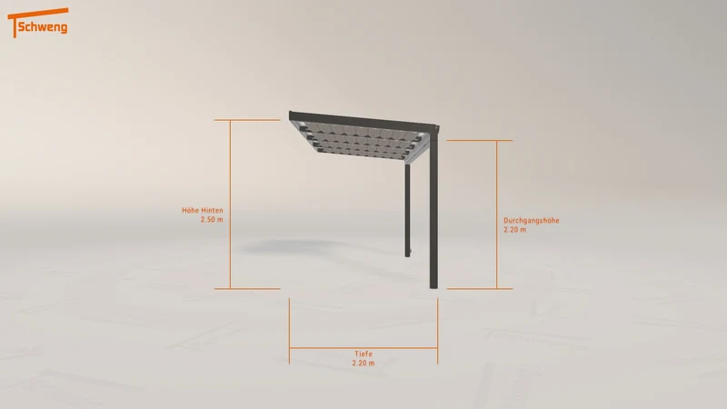 #DE Schweng Terrassenüberdachung S350 (ID dv5pqn)