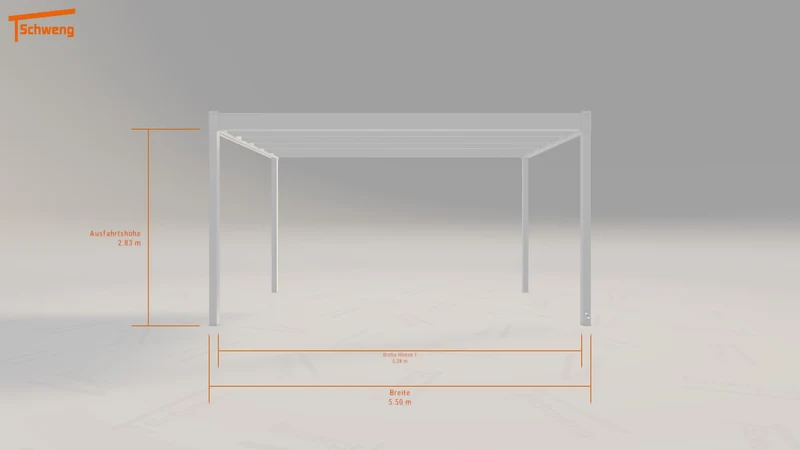 #AT Schweng Flachdachcarport C600 (ID bk7vk5)