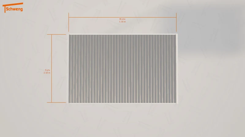 #AT Schweng Flachdachcarport C600 (ID bk7vk5)