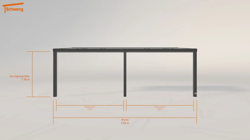 #DE Schweng Terrassenüberdachung S350 (ID 5mdm34)