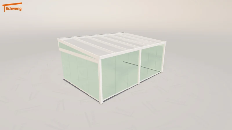 #DE Schweng Terrassenüberdachung S400 (ID 9w5w78)