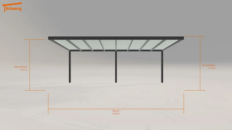 #AT Schweng Terrassenüberdachung S400 (ID g7849q)
