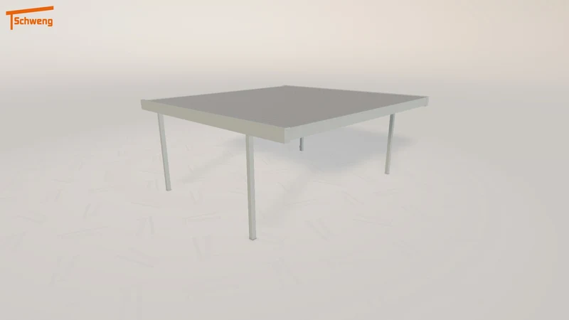 #DE Schweng Flachdachcarport C600 (ID 9w57bp) #MTG