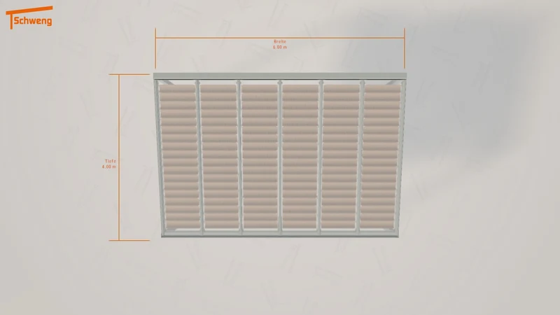 #DE Schweng Terrassenüberdachung S400 (ID mjqyvg)