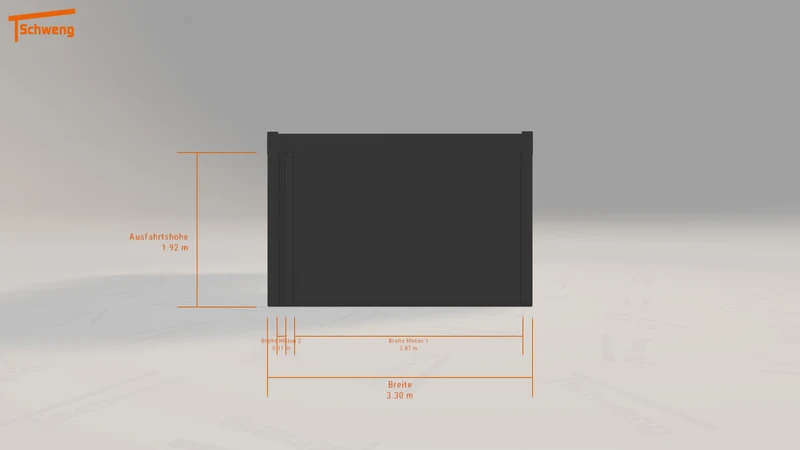 #AT Schweng Flachdachcarport C600 (ID n5nzwb)