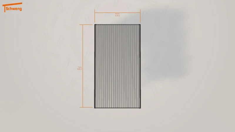 #AT Schweng Flachdachcarport C600 (ID n5nzwb)