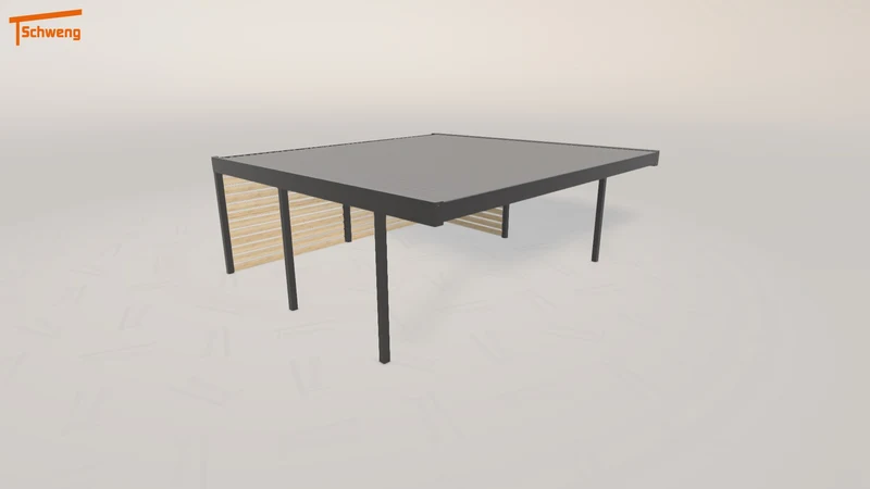#DE Schweng Flachdachcarport C600 (ID x73wdn) #MTG