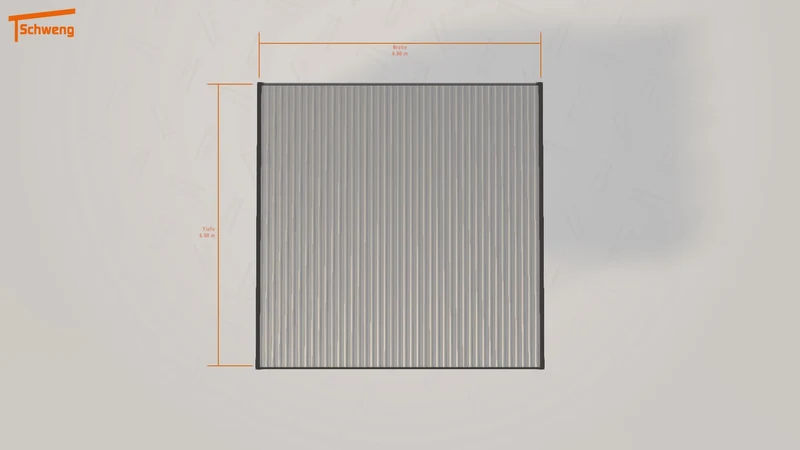 #DE Schweng Flachdachcarport C600 (ID x73wdn) #MTG