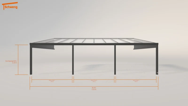 #AT Schweng Pultdachcarport S400 (ID v458qn)