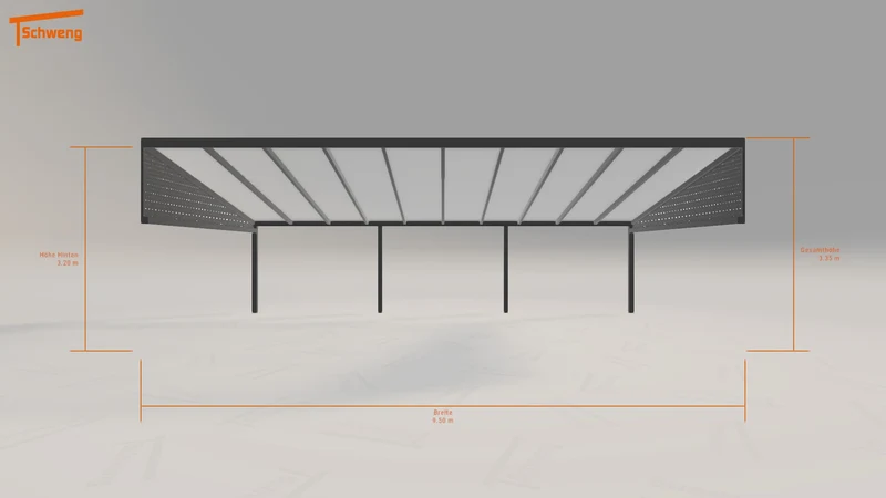 #AT Schweng Pultdachcarport S400 (ID v458qn)