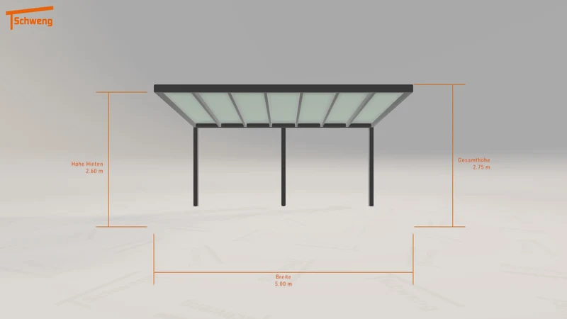 #DE Schweng Terrassenüberdachung S400 (ID rjwqj5)