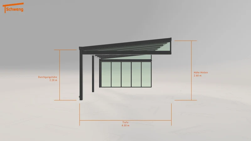 #DE Schweng Terrassenüberdachung S400 (ID qdjrr8)