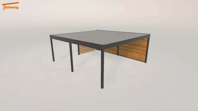 #DE Schweng Flachdachcarport C600+ (ID 42zdd9) #MTG