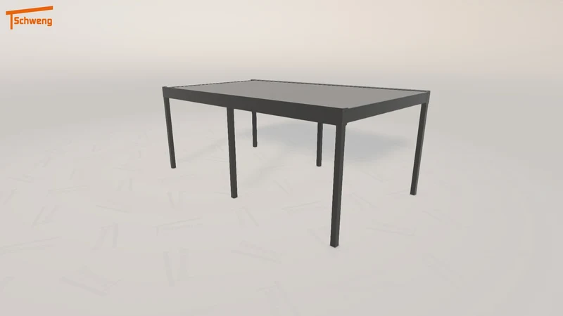 #AT Schweng Flachdachcarport C600 (ID mjqd95)