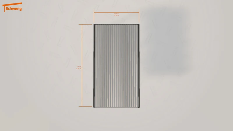 #AT Schweng Flachdachcarport C600 (ID mjqd95)