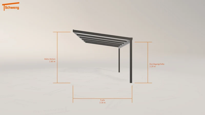 #DE Schweng Pultdachcarport S400 (ID k2gk8g) #MTG