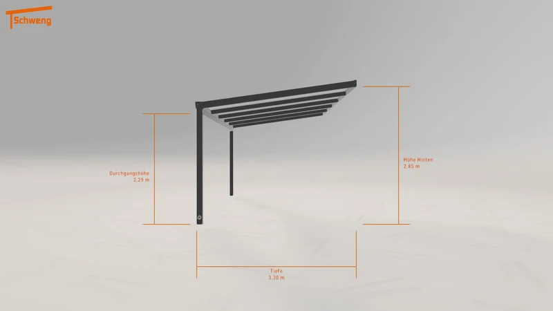 #DE Schweng Pultdachcarport S400 (ID k2gk8g) #MTG