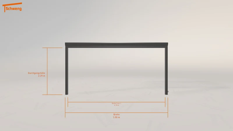 #DE Schweng Pultdachcarport S400 (ID pbdg2v) #MTG